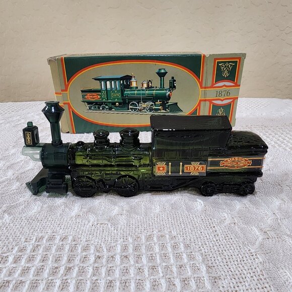 Vintage Avon 1876 CENTENNIAL EXPRESS Glass TRAIN Wild Country Original Box - Picture 9 of 14